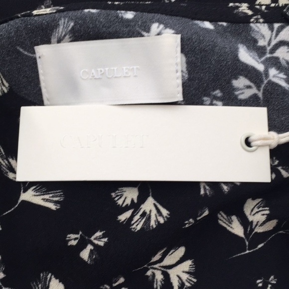 NWT Capulet Lucia Mini Slip Dress Shoulder ties Floral - Picture 7 of 12